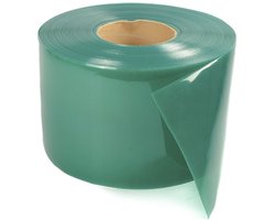 Rubbermagazijn - PVC Strokengordijn - groen 300x3mm - Lengte 5 meter - Kunststof Lamellengordijn