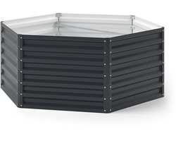 OK-Living Hoogbed – 129 x 129 cm Antraciet