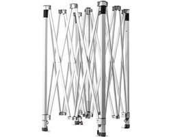 Easy Up | 4x8 | GO-UP50-PVC | Aluminium | Zwart