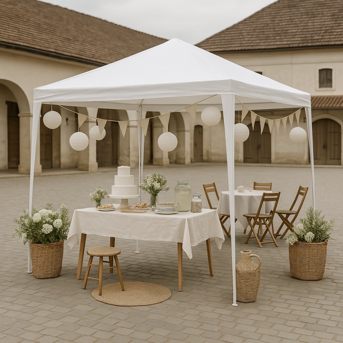 GO-PRO 3×6 PVC Partytent met ARMORSHIELD™ 640 | Grizzly Outdoor | Partytent -Online