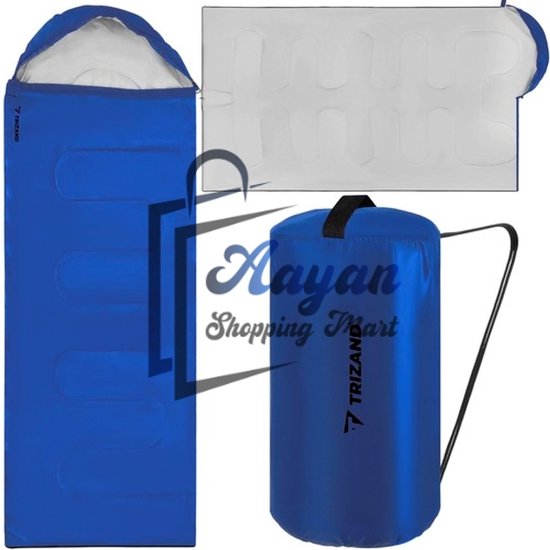 Slaapzak voor Buiten – Lichtgewicht, Warm & Waterdicht met Capuchon en Draagtas - Sleeping Bag