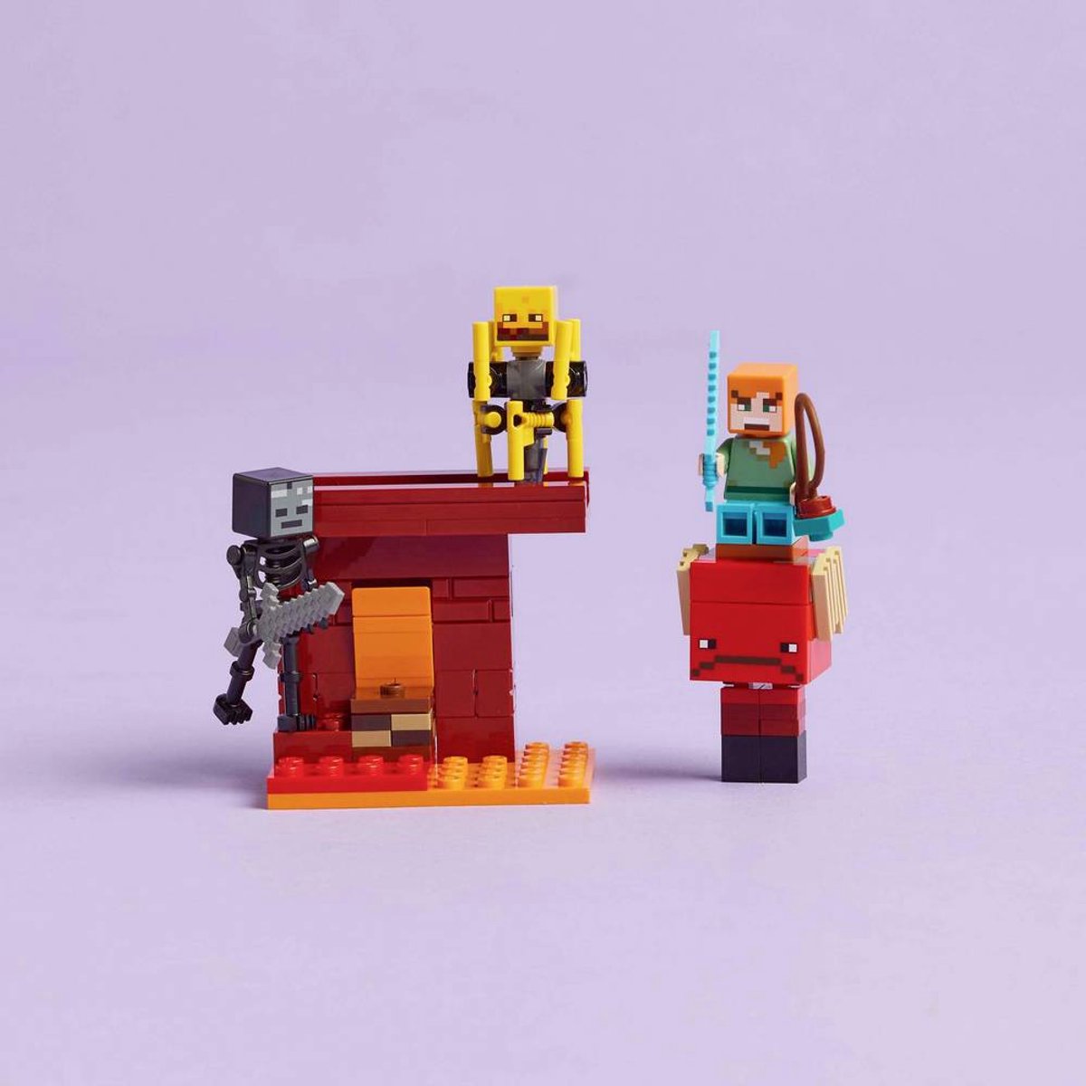 LEGO Minecraft De lavastrijd in de Nether voor kinderen - 21266 — afbeelding 22