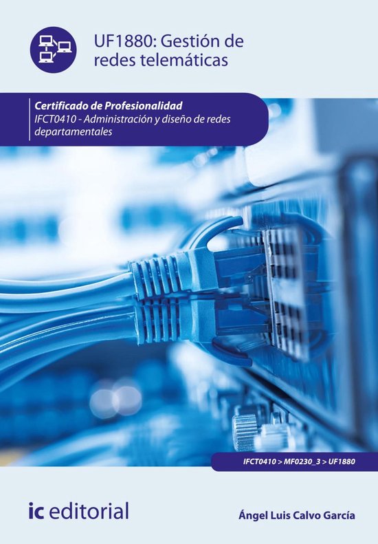 Gestión de redes telemáticas. IFCT0410 - cover