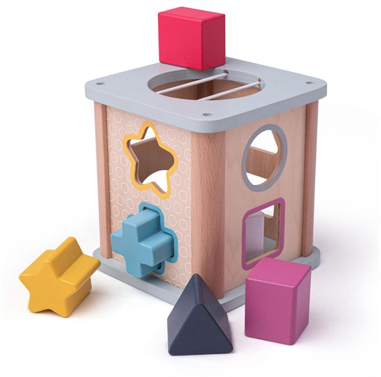 Houten Vormensorteerder van Little Dutch — afbeelding 2