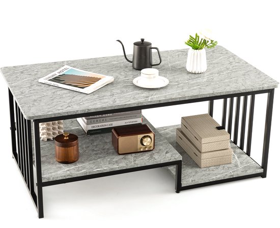 Salontafel / Koffietafel set van 2 - 90 x 48 x 40 cm, Moderne