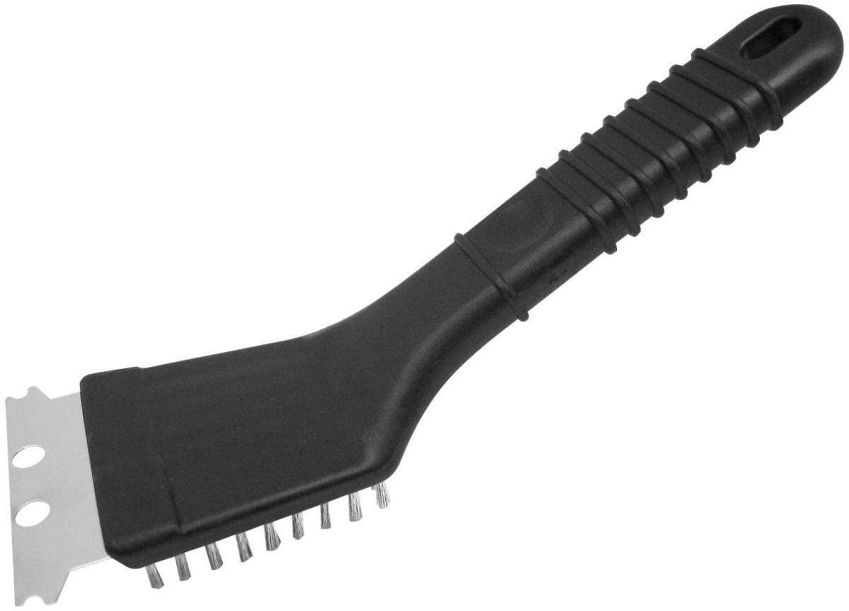 Schraper voor plancha en barbecueborstel 2-in-1 22 cm Fackelmann BBQ Editie
