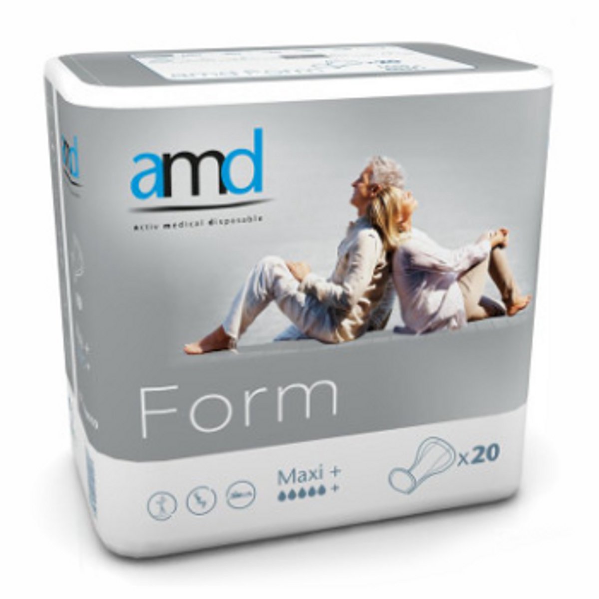 AMD Form Maxi+ - 8 pakken van 20 stuks