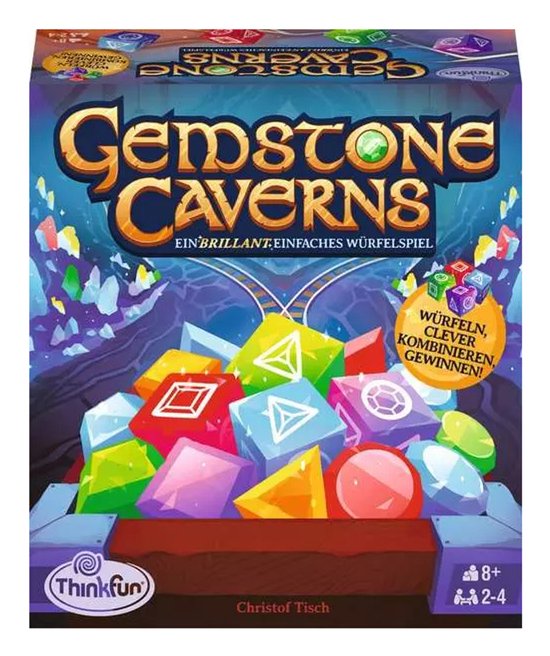 ThinkFun Gemstone Caverns - Logikspiel ab 8 Jahre