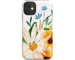 Casetastic Hoesje Geschikt voor Apple iPhone 11 - Stijlvolle Beschermende Duo-layer Case - Veld vol zon