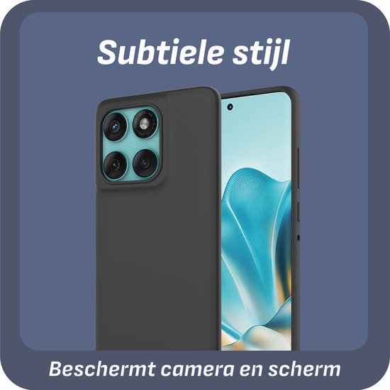 Coque souple en TPU Cazy pour Motorola Edge 60 Fusion – Zwart