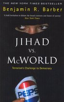 Boekcover van 'Jihad Vs Mcworld' met de titel en een afbeelding van een Pepsi blikje