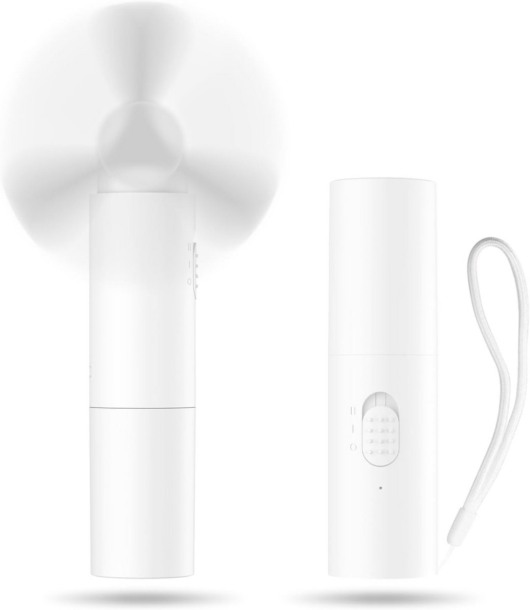 Draagbare Mini Ventilator - Handventilator met 20+ Uur Accuduur, Oplaadbare en Vouwbare Ontwerp voor Thuis, Kantoor en Buiten