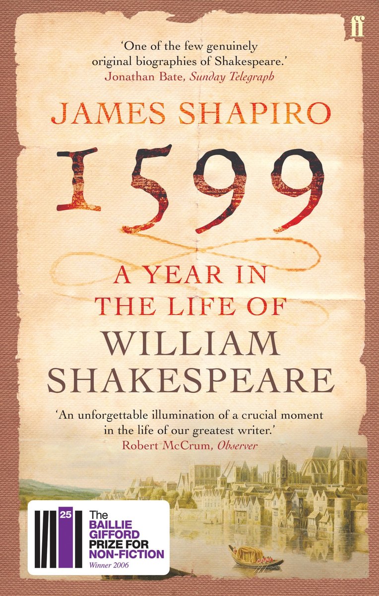 Omslag van 1599: A Year in the Life of William Shakespeare