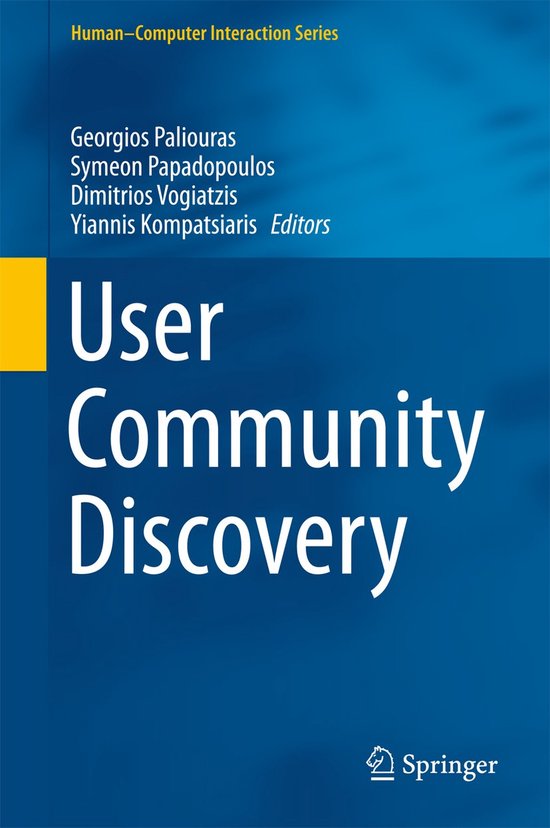 User Community Discovery - cover