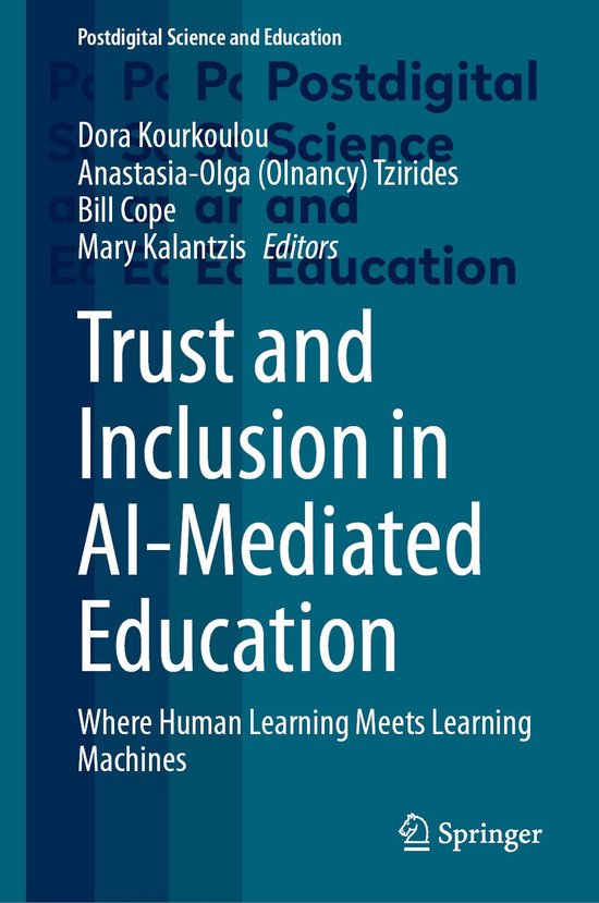 Postdigital Science and Education- Trust and Inclusion in AI ... - cover