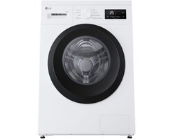 LG F4A10S8NWK Wasmachine 8 kg 1.400 TPM, stoomwasprogramma, AI DD systeem, Energielabel A, ThinQ app