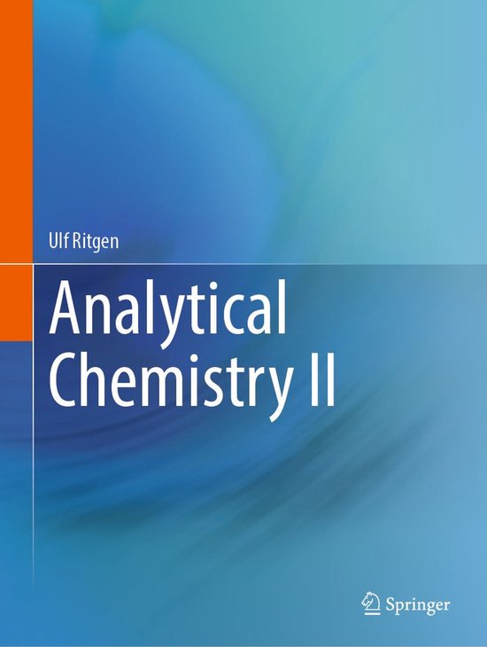 Chemistry and Material Science (R0) - Analytical Chemistry I ... - cover