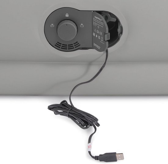 Comfortabele Mid-Rise Luchtbed voor 1 Persoon met USB Pomp - 99 cm x 191 cm van Merkloos — afbeelding 5
