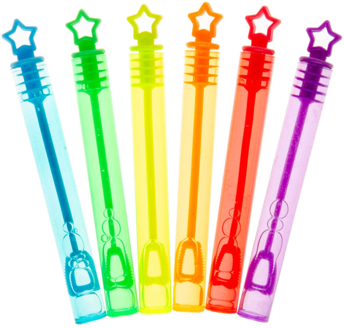 36 stuks bellenblaas MINI - 10 cm - sterren - uitdeelcadeautje - traktatie