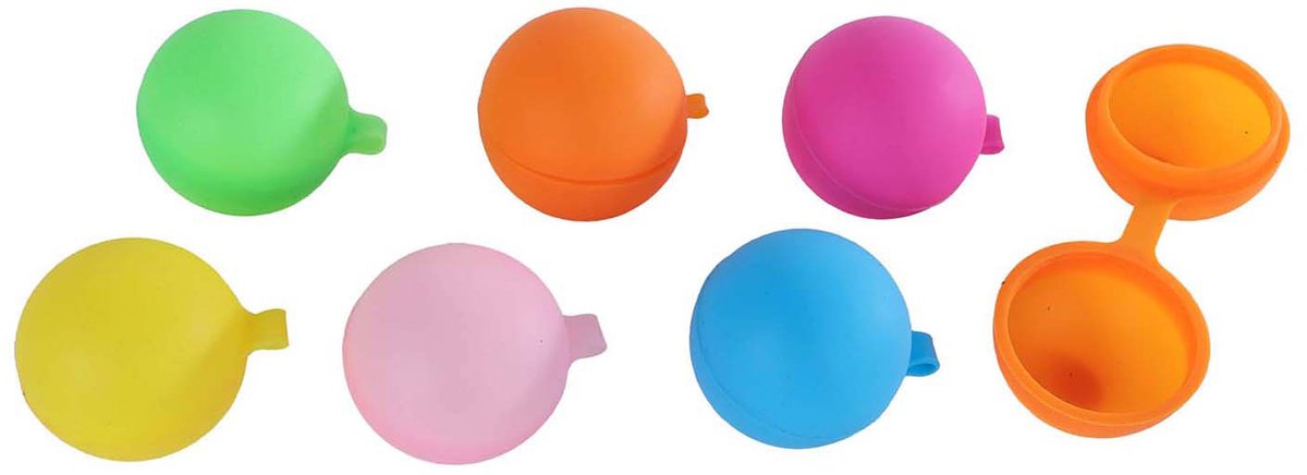 Sun Fun Herbruikbare Waterballonnen 6cm, 6st.