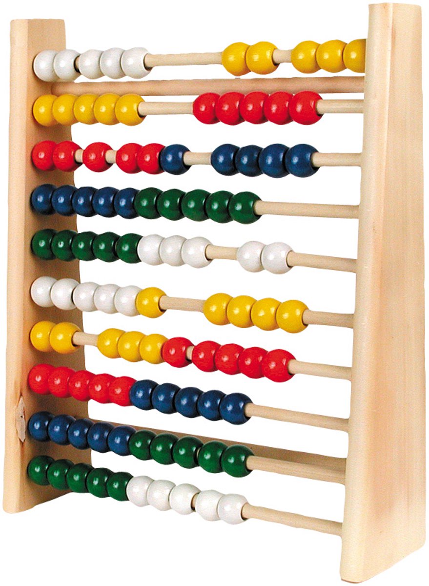 GOKI Educatief speelgoed - Telraam - 25X8X29Cm - Hout - 4 Jaar — afbeelding 2