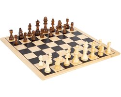 Small Foot - Houten Schaak en Damspel XL spelregels