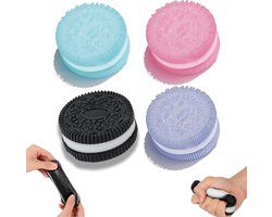 foto van Handmade Silicone Stress Relief Squishy Toy,2025 New Stress Relief Toy,Ultra Soft Decompression Venting Toy,Anxiety and Relaxation Perfect Desk Accessory (4 PCS)
