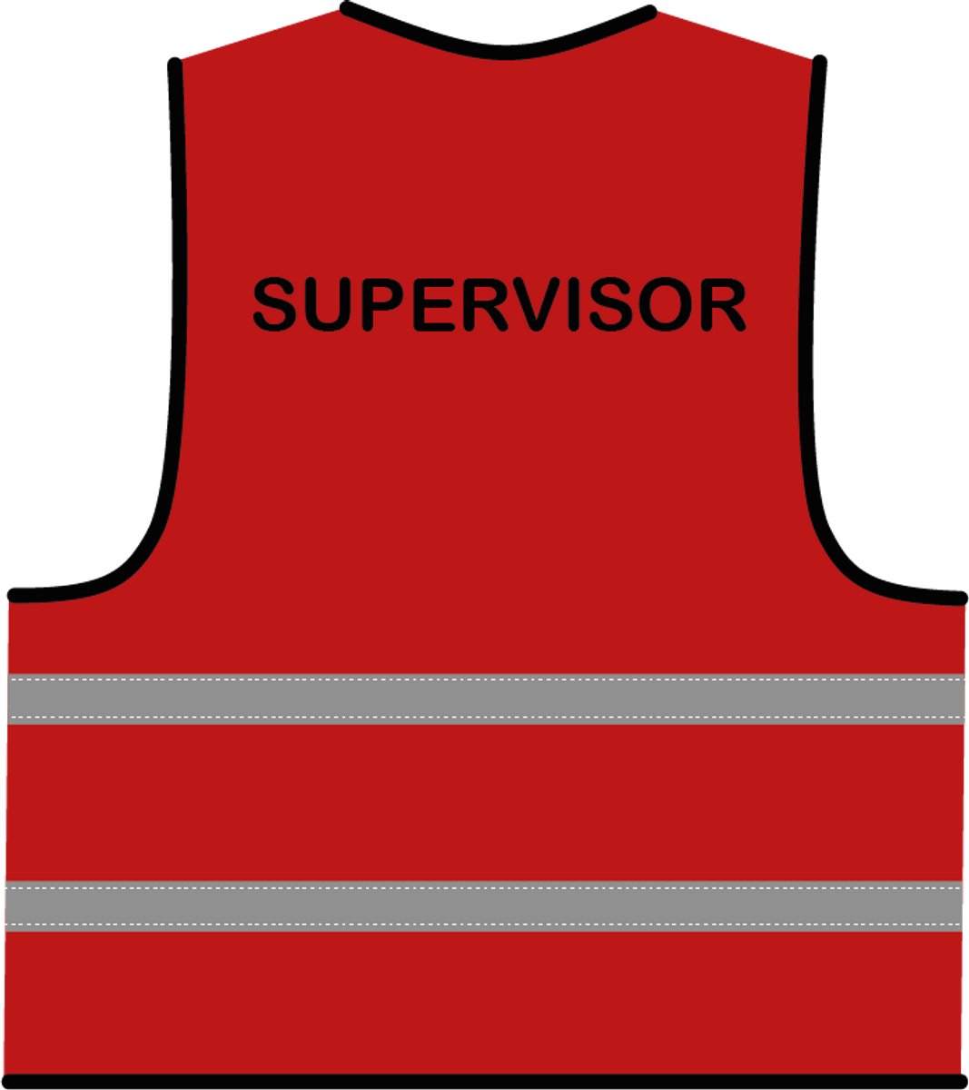 Supervisor hesje rood