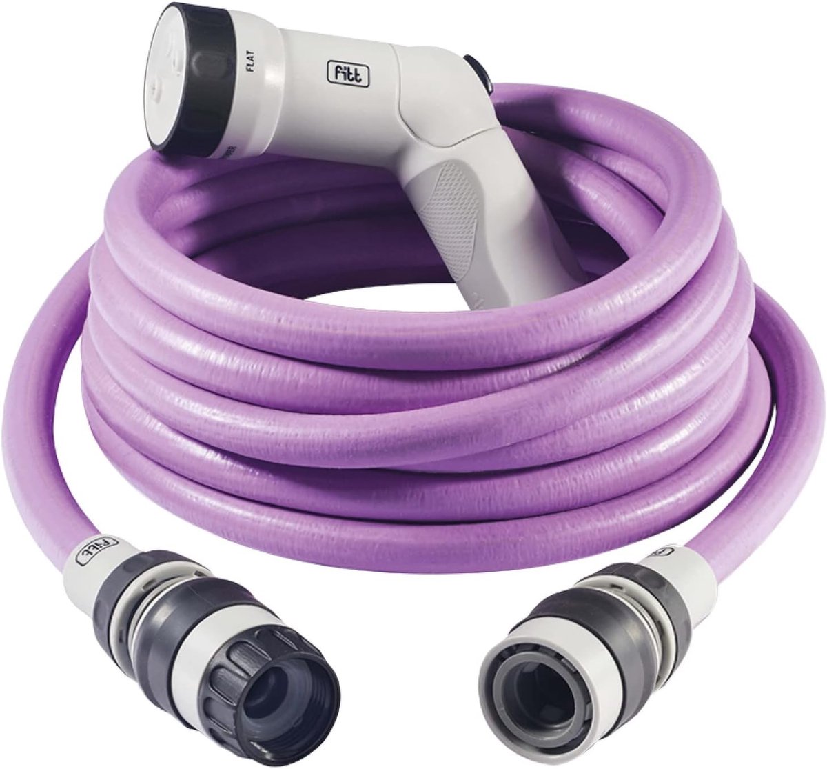 Tuinwaterslang verlengbaar - Compact en lichtgewicht - 25 m - Lavendel