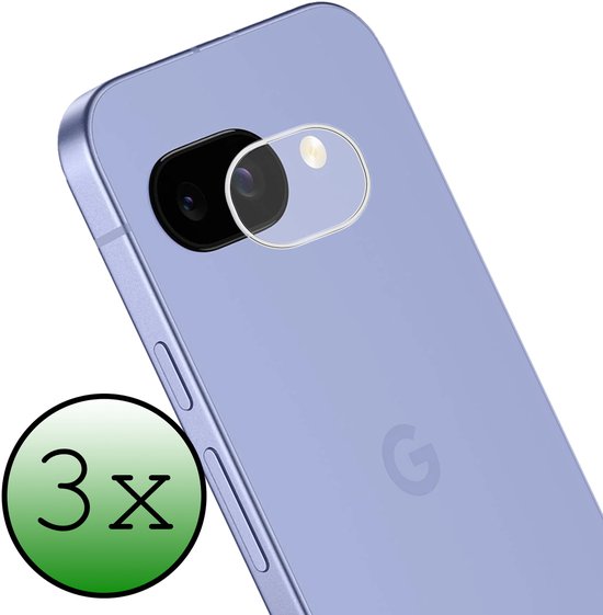 Protection d'écran pour appareil photo Google Pixel 9a , 3 Pixel , en Tempered Glass