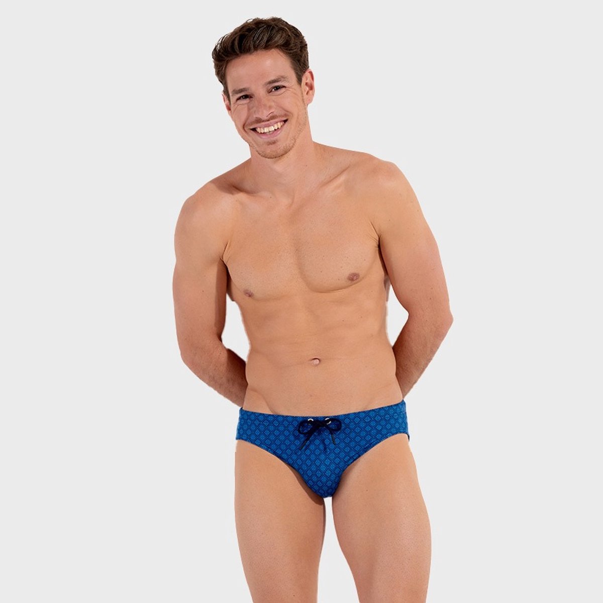 HOM heren zwemslip hendaye blauw — afbeelding 11