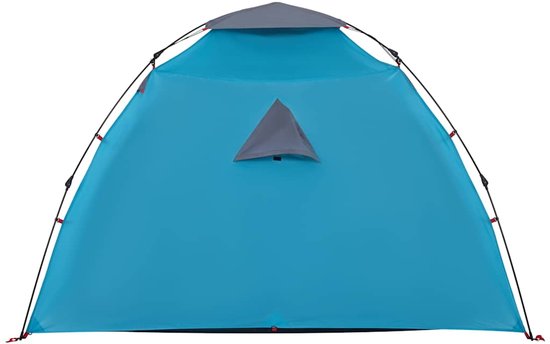 vidaXL - Koepeltent - 4-persoons - snelontgrendeling - blauw van Vidaxl — afbeelding 4