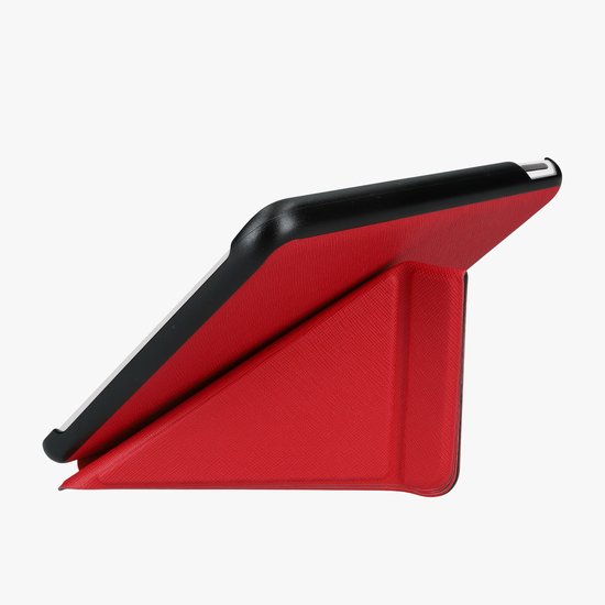 kwmobile e-reader hoesje geschikt voor Kobo Libra Colour hoes - Ereader flip case met standaard - E reader cover van kunstleer - In donkerrood van kwmobile — afbeelding 5