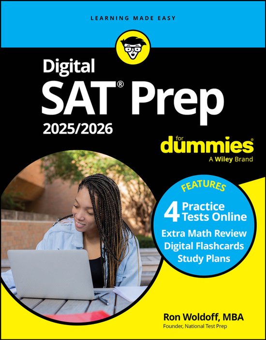 Digital SAT Prep 2025/2026 For Dummies - cover