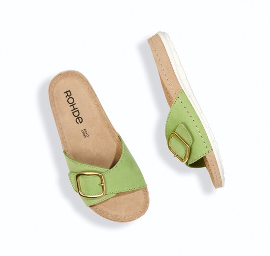 Rohde Rodigo-D - sandale pour femme - vert - taille 39 (EU) 5,5 (UK)