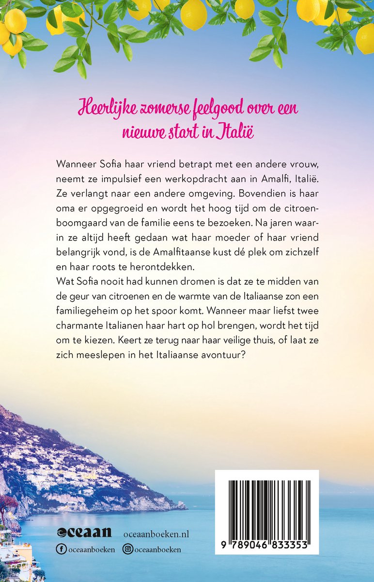 Amore in Amalfi - back cover