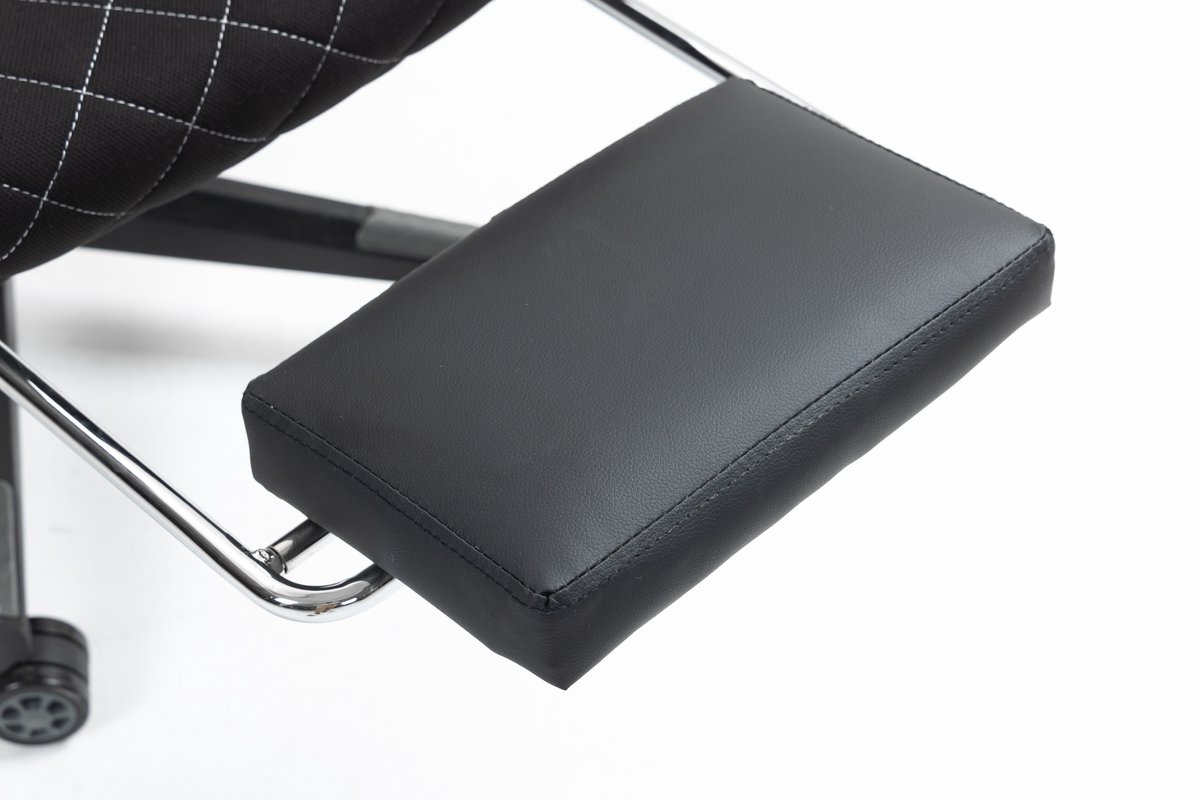 VDD Gaming - Gamestoel - Gamestoel met Voetsteun - Gamestoel zwart - Gaming Stoel - Bureaustoel gaming - Ergonomische Bureaustoel - Met Nekkussen & Verstelbaar Rugkussen - Game stoel Met Voetsteun - Ergonomische Game Stoel - Draaistoel- Zwart & Grijs – foto 5