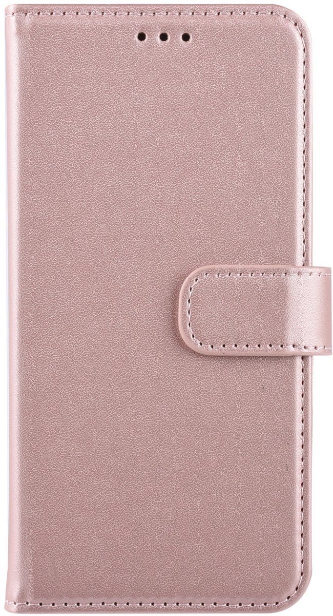 RoseGold hoesje Huawei P30 Book Case - Pasjeshouder - Magneetsluiting