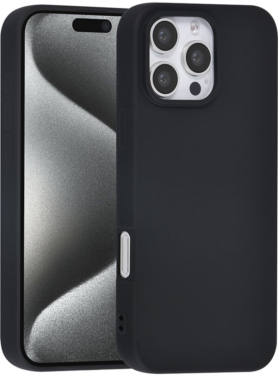 TUNIQ iPhone 16 Pro Max Backcover hoesje TPU - Zwart