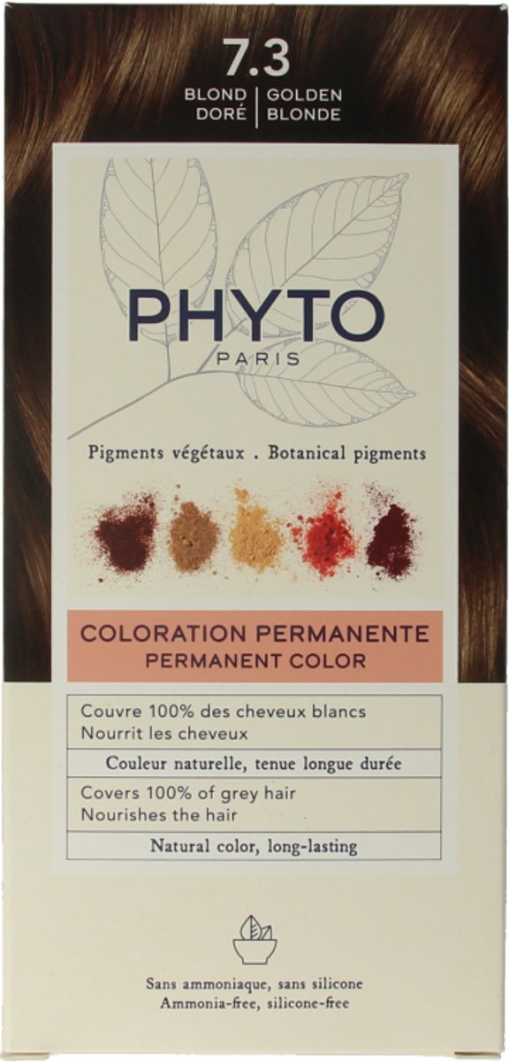 Permanent Colour PHYTO PhytoColor 7.3-rubio dorad Ammonia-free