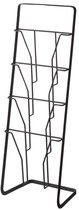 Yamazaki Tijdschriftenrek 4 vakken - Tower - Zwart
