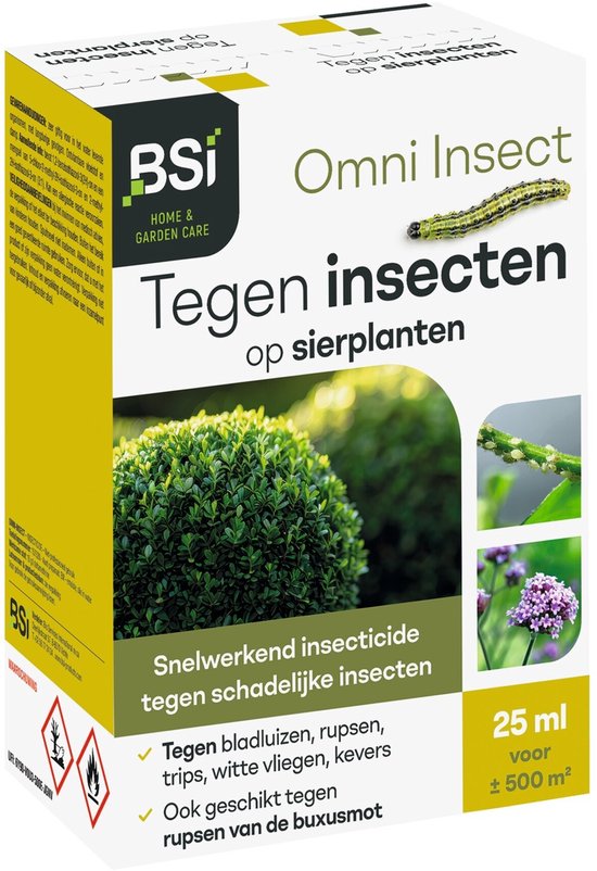 Omni Insect tegen rupsen van Buxusmot