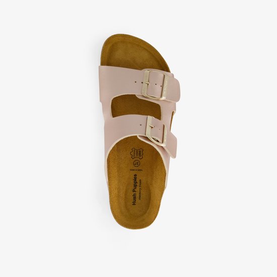 Chaussons bio femme Hush Puppies rose clair - Pointure 40 - Confort Extra - Mousse à mémoire de forme