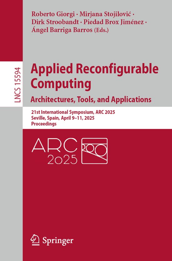 Lecture Notes in Computer Science15594- Applied Reconfigurab ... - cover
