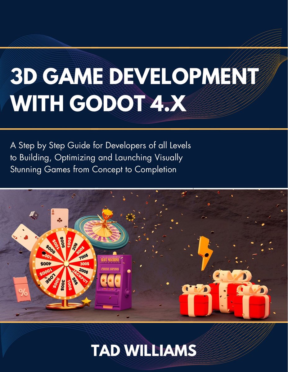Omslag van TECHNOLOGY 2025 - 3D GAME DEVELOPMENT WITH GODOT 4.x