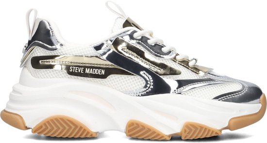 Steve Madden Possession Sneakers - Dames - Zilver - Maat 38