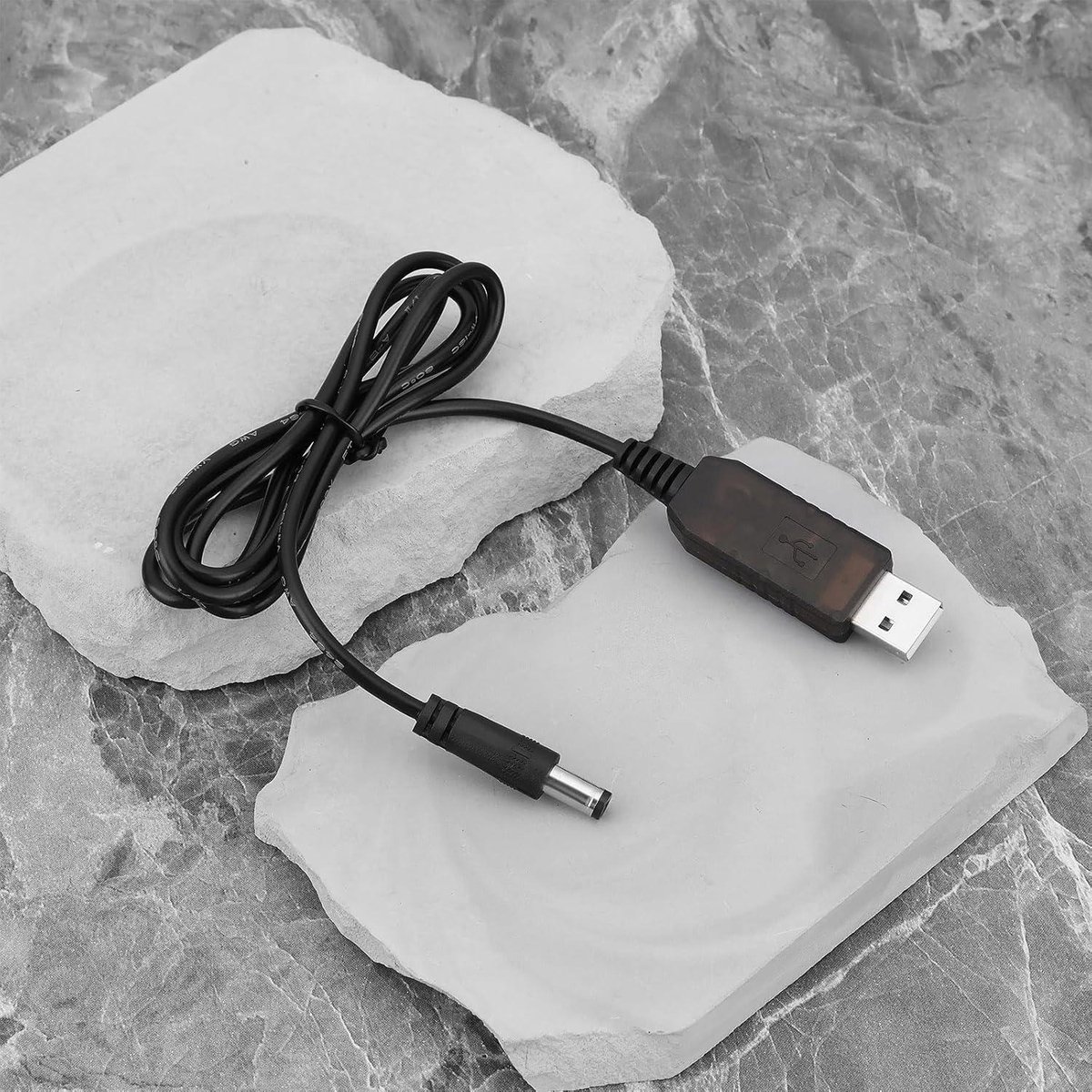 USB naar 12.6V Boost Oplaadkabel DC 5.5x2.1mm - Compatibel met Stoov Lithium Batterij Pack - 1m — cadeau in Cadeau-ideeën - foto 2