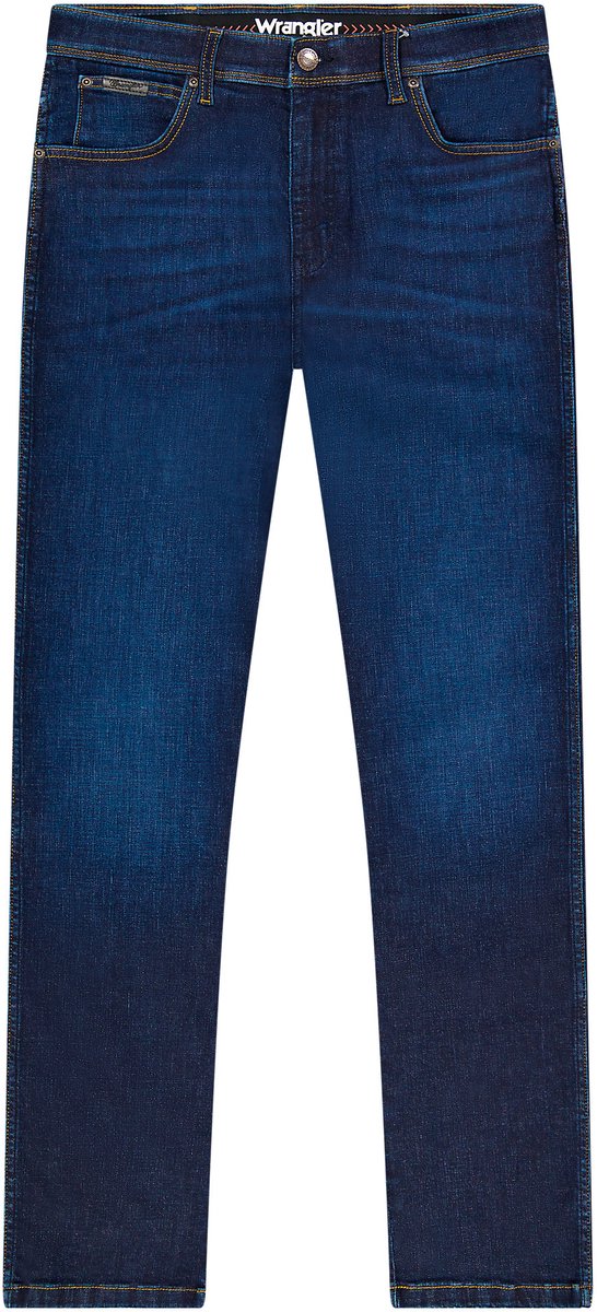 WRANGLER TEXAS RUSTIC AUTHENTIC STRAIGHT HEREN Blauw