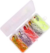 Kit de jigs à lame Fish4All 19 g 12 cm (5 pièces) | Ensemble de Leurres