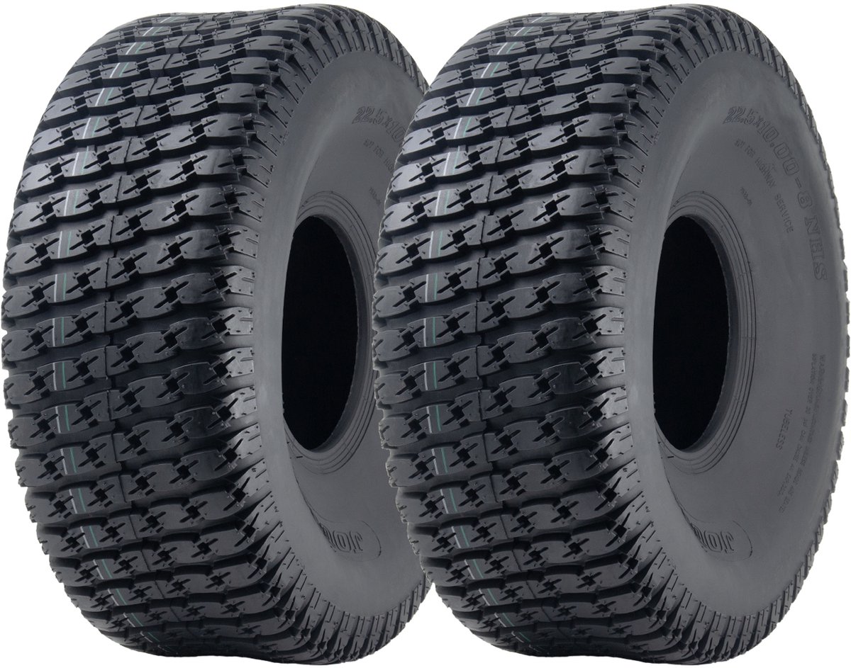 22,5x10,00-8 4-laags grasband voor John Deere Gator, gazononderhoud, utiliteitsvoertuigen (set van 2)
